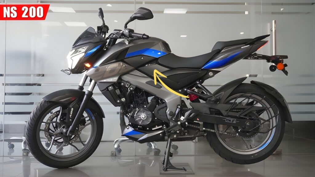 Bajaj Pulsar NS200 – Attractive design motorcycle with 40kmpl high mileage under ₹1.20 Lakhs