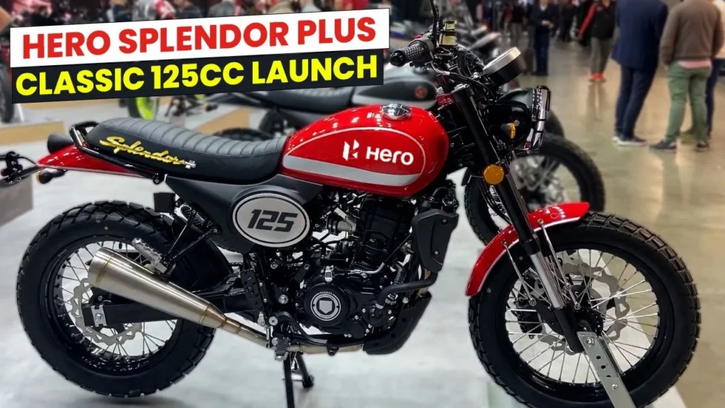 Hero Splendor Plus Classic 125 Bike Launched: Check Price, Mileage, and Specs